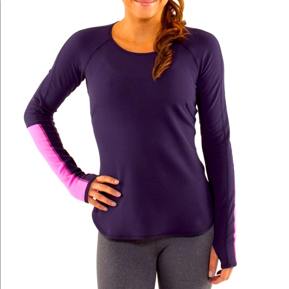 lululemon athletica Tops - Lululemon Runder Under Long Sleeve Top Size 6